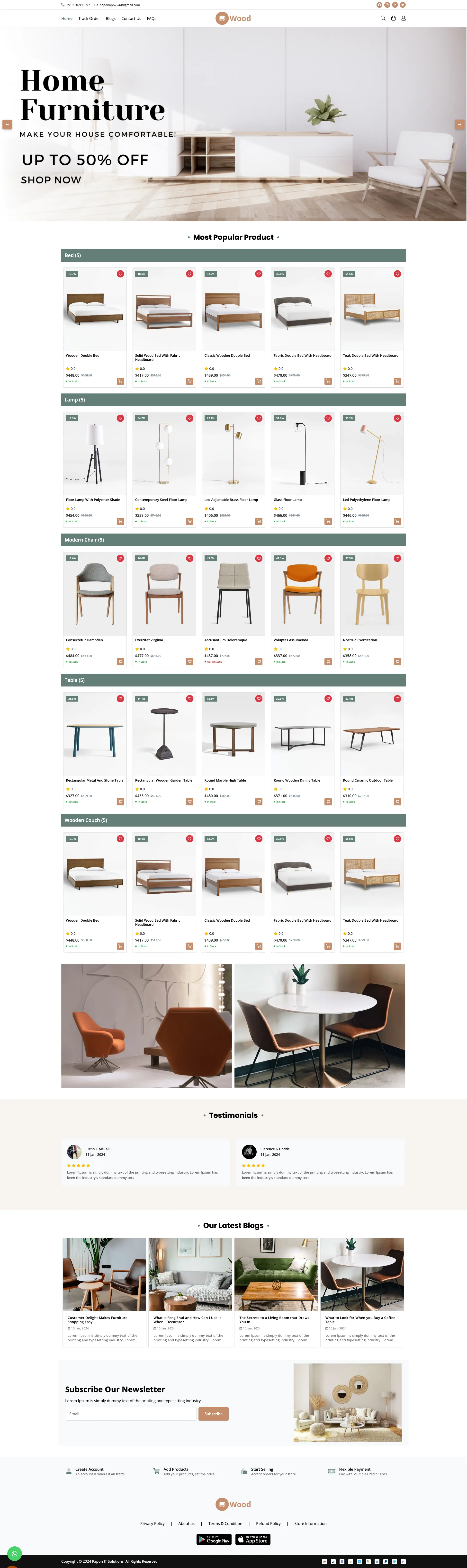 Furniture Store Theme