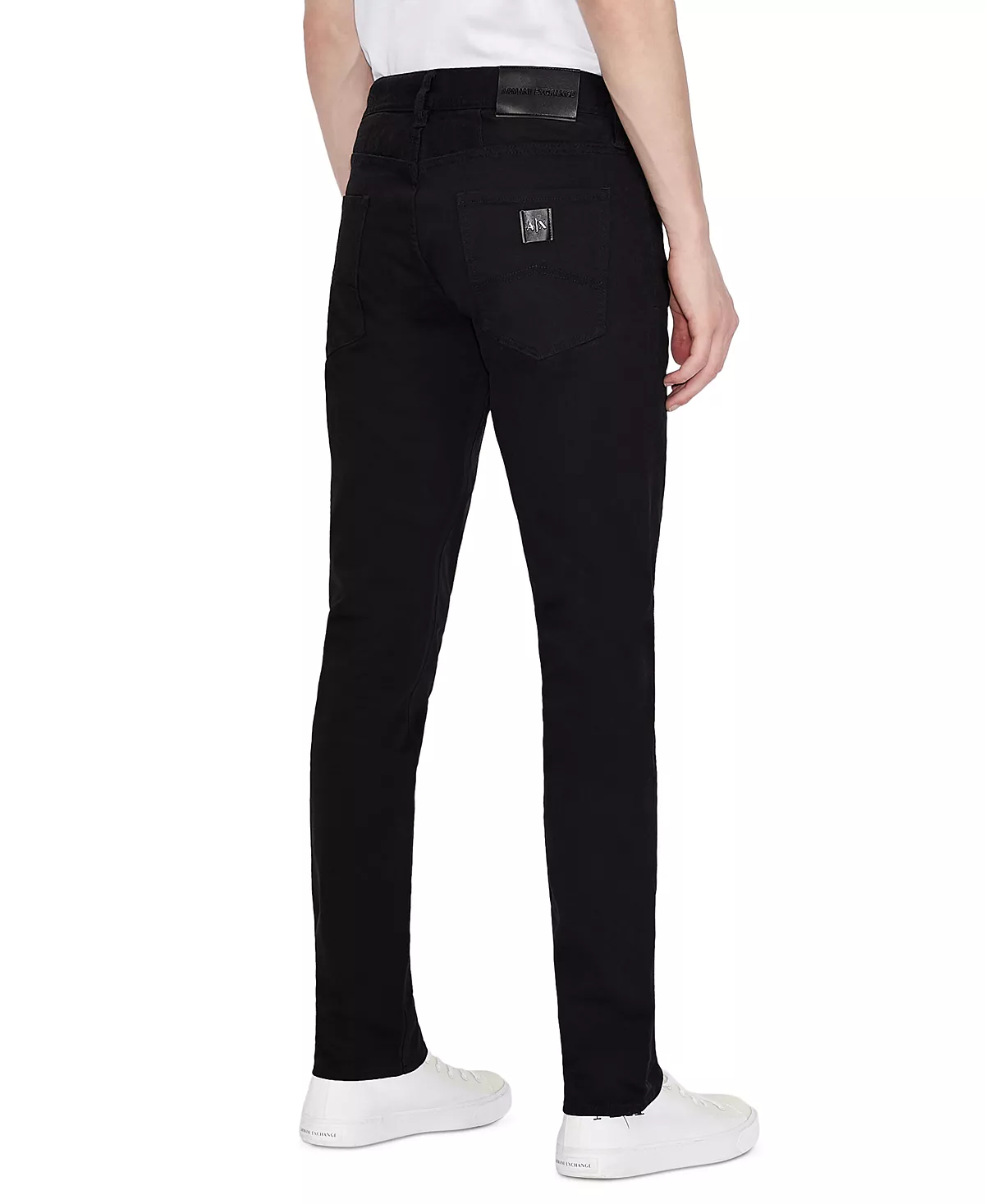 Men's 5 Pocket Slim-Fit Black Jeans