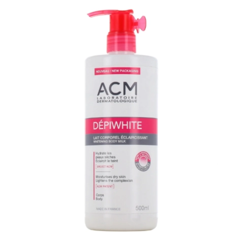 ACM DEPIWHITE LAIT CORPOREL ECLAIRCISSANT 500ML