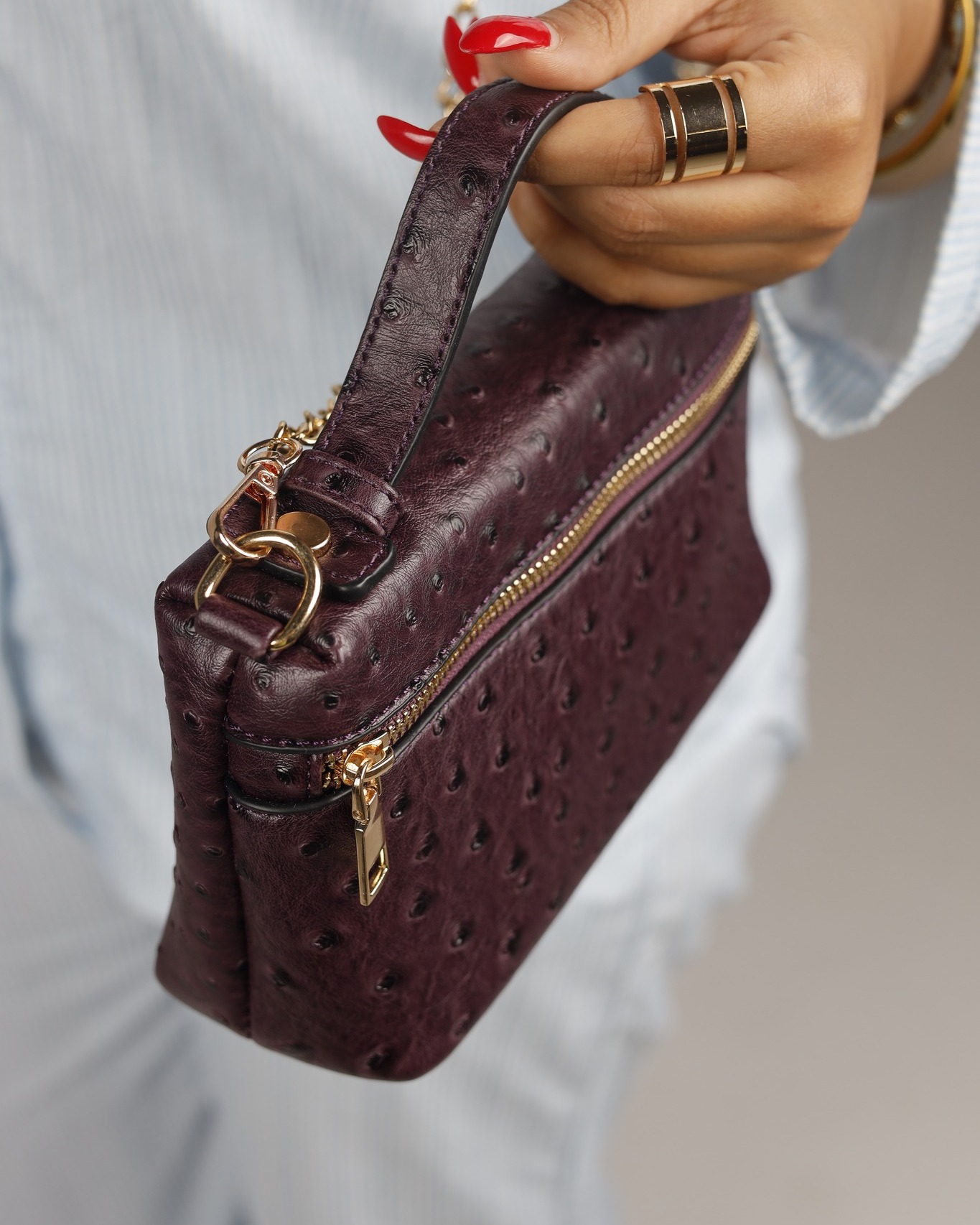 Sac à main bordeaux